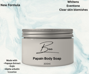 Papain Whitening Body Soap